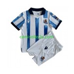 Camisolas de futebol Real Sociedad Criança Equipamento Principal 2023/24 Manga Curta